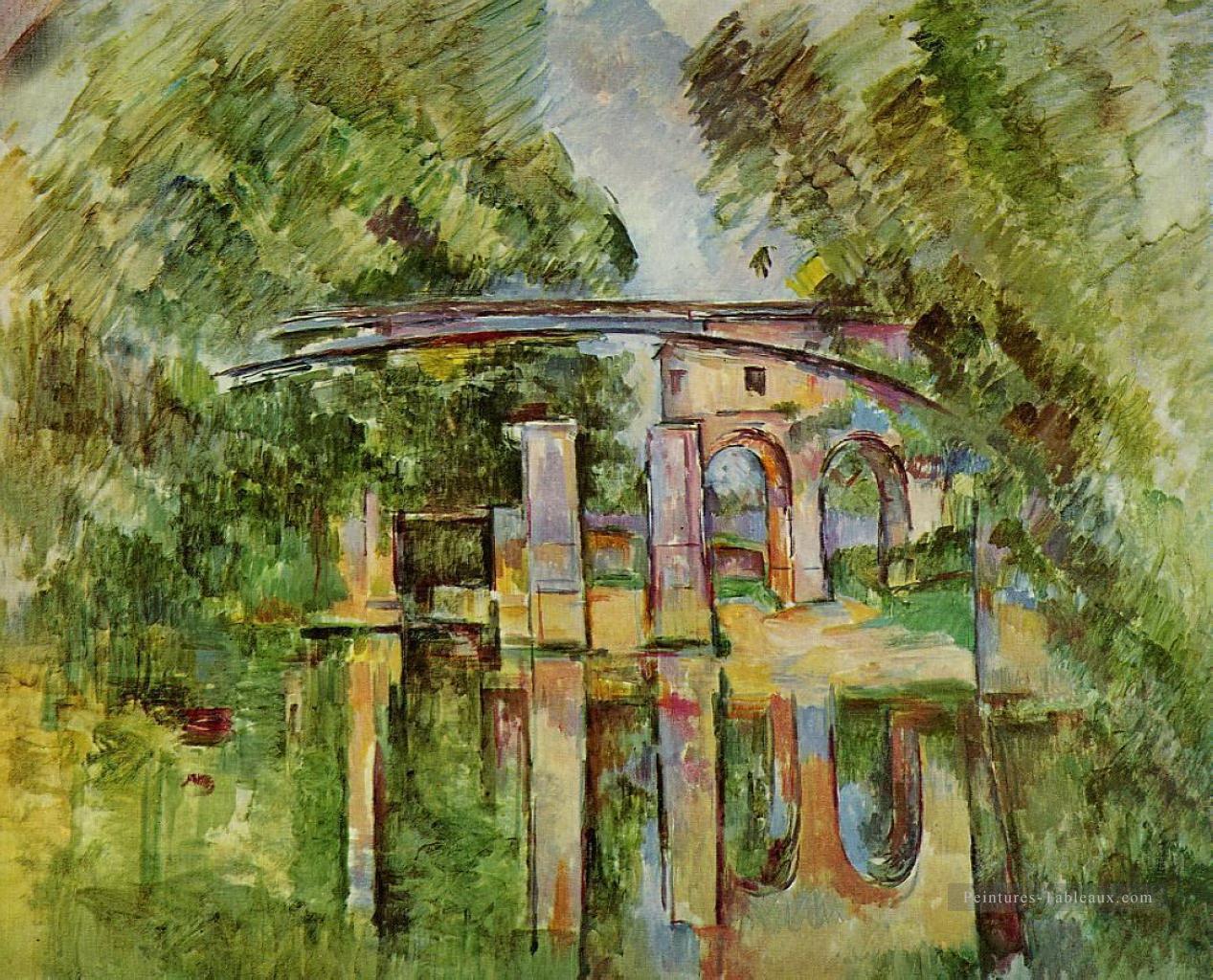 L’aqueduc et l’écluse Paul Cézanne Peintures à l'huile